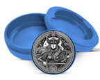 Freya Norse Goddess Snus Storage Case Blue