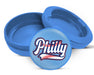 Philly Baseball Stitching Zyn Storage Case Blue