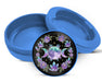 Crystal Moon Goddess Mandala Snus Storage Case Blue