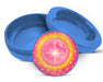 Radiant Starburst Pink Anime Moon Snus Storage Case Blue