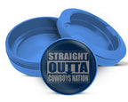 Straight Outta Cowboys Nation Snus Storage Case Blue