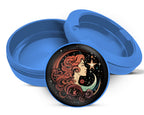 Celestial Moon Goddess Snus Storage Case Blue