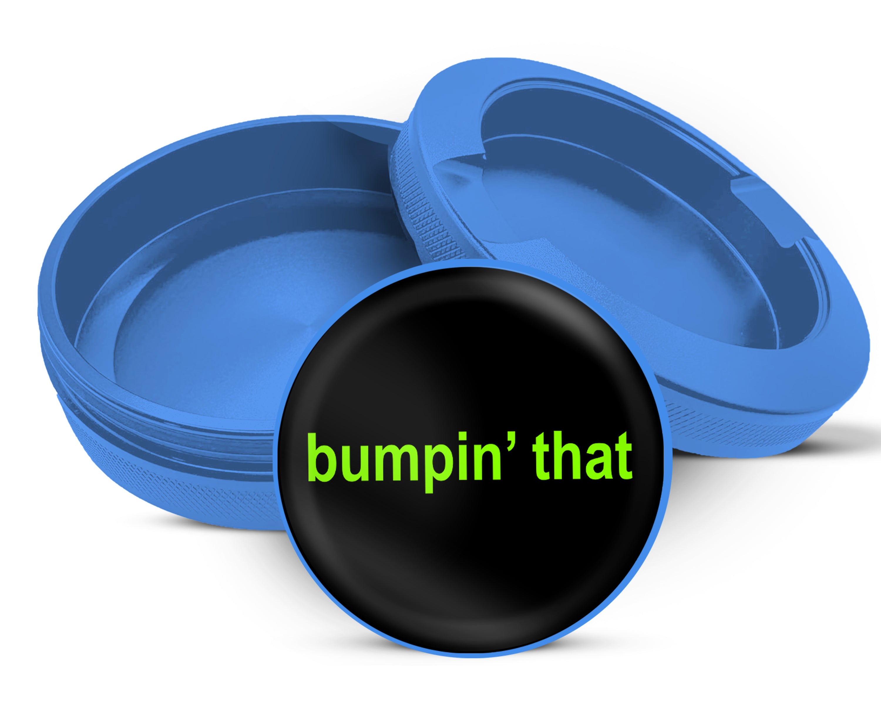 Bumpin That Brat Snus Storage Case Blue