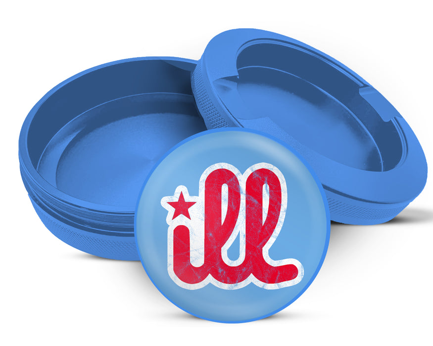 Ill Philadelphia Pride Snus Storage Case Blue