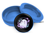Cute Vaporwave Ghost Vibes Snus Storage Case Blue