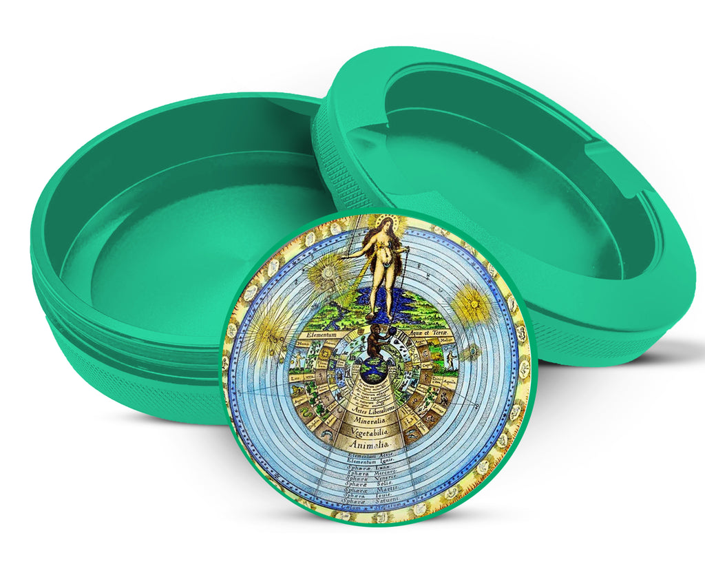 Green Ancient Cosmos Snus Storage Case