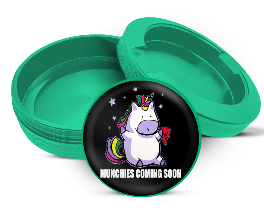 Green Unicorn Munchies Coming Soon Snus Storage Case
