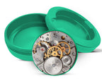 Green Steampunk Clockwork Snus Storage Case