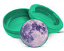 Green Purple Full Moon Aesthetic Celestial Art Snus Storage Case