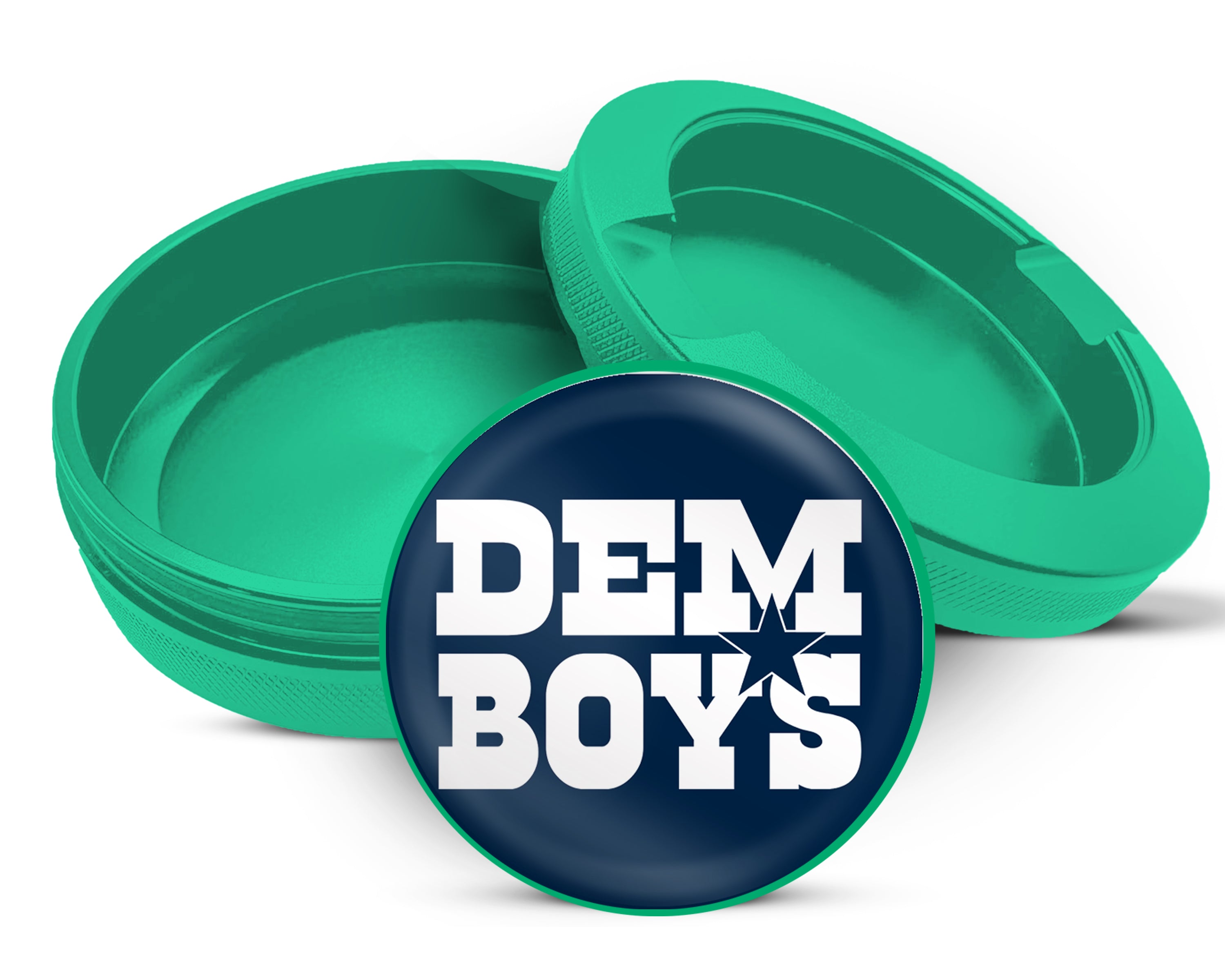 Green Dem Boys Dallas Football Snus Storage Case