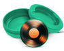 Green Orange Vinyl Record Snus Storage Case