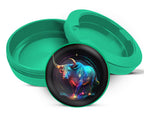 Green Taurus Zodiac Astrology Snus Storage Case