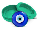 Green Evil Eye Nazar Azul Snus Storage Case
