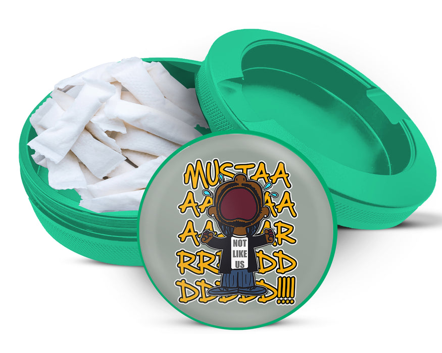 Green Mustard! Kdot Meme Zyn Storage Case