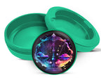 Green Libra Zodiac Sign Gift, Birth Sign Snus Storage Case