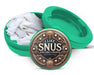 Green I Like Snus and 3 People Snus Storage Case