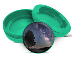 Green Milky Way Galaxy Snus Storage Case