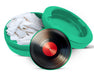 Green Red Vinyl Record  Snus Storage Case