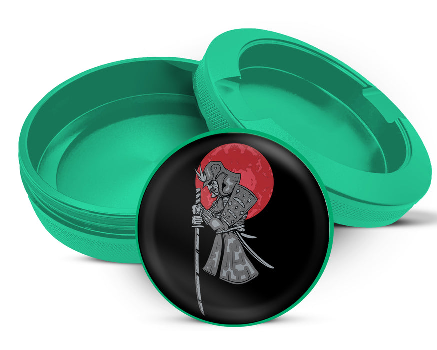 Green Japanese Samurai Anime Snus Storage Case