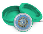 Green Astrological Zodiac Signs Clock Snus Storage Case