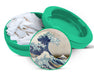 Green Great Wave of Kanagawa Snus Storage Case