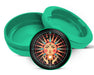 Green Third Eye Solar Goddess Snus Storage Case