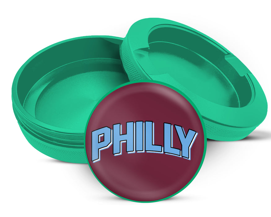 Green PHILLY Philadelphia Snus Storage Case