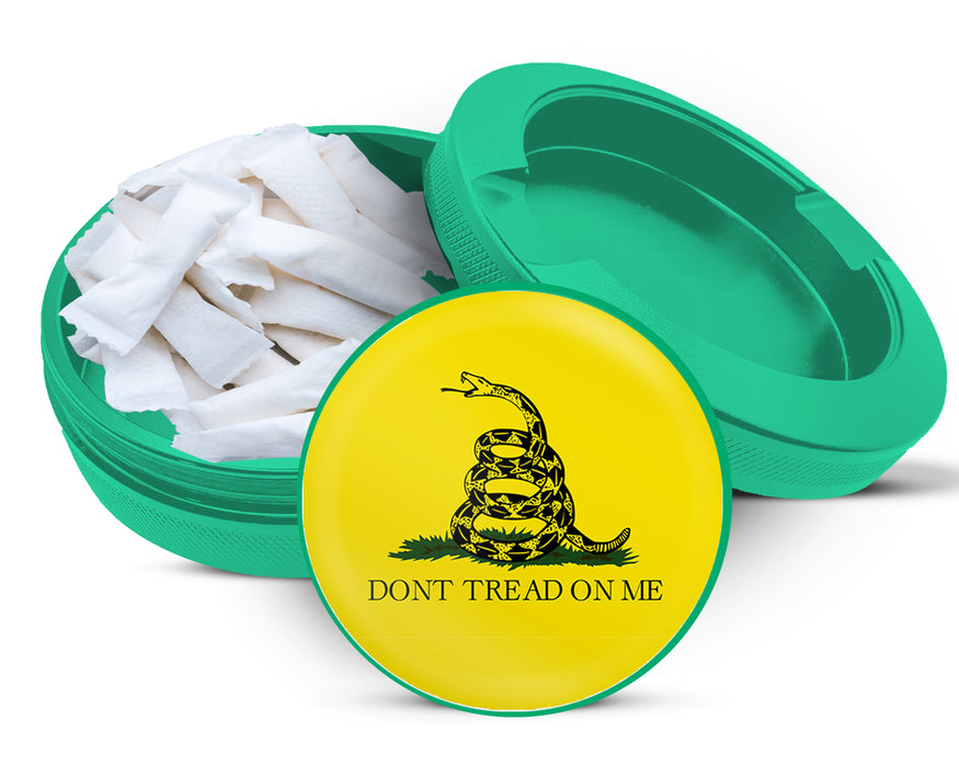 Green Don't Tread On Me Zyn Storage Case