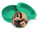 Green Sultry Vintage Glamour Muse Snus Storage Case
