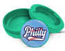Green Philly Baseball Stitching Zyn Storage Case