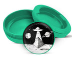 Green Intergalactic Pyramid Theory Snus Storage Case