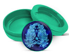 Green Virgo Zodiac Sign Snus Storage Case