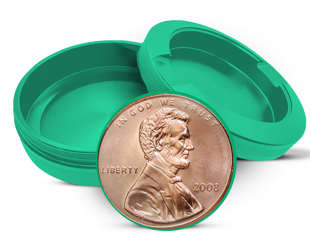 Green Penny For Your Thoughts Snus Storage Case