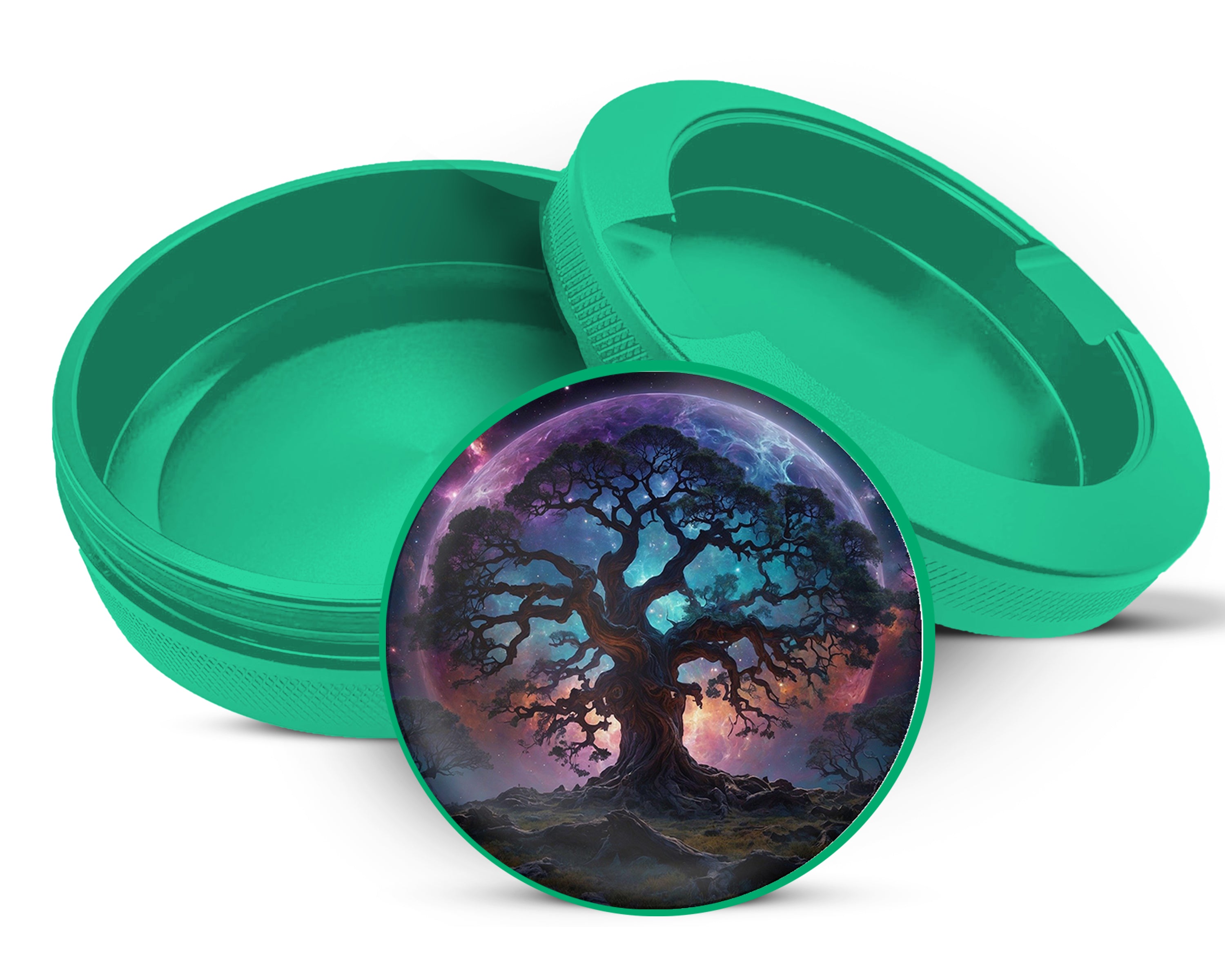 Green Tree of Life Lost In Space Snus Storage Case
