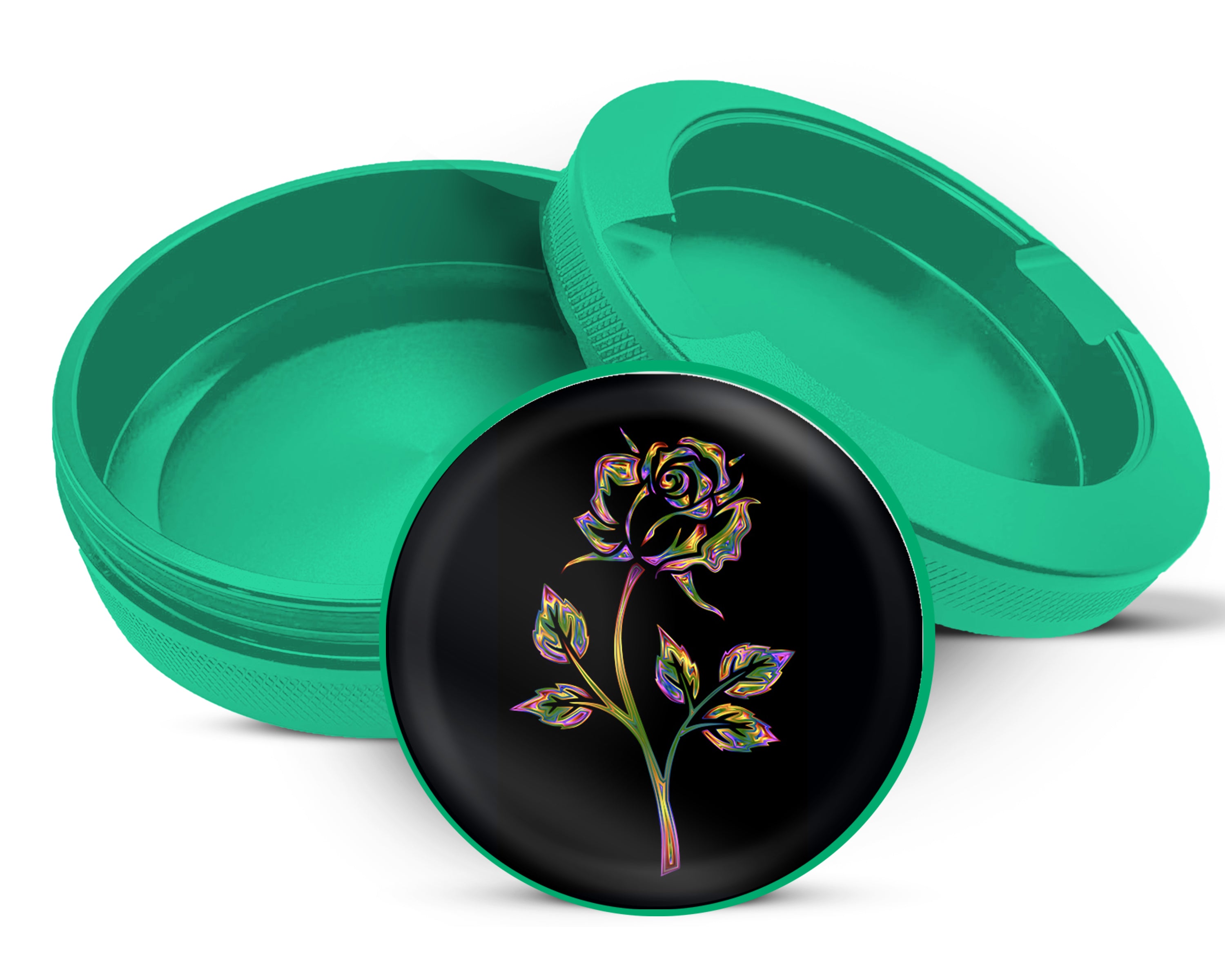 Green Rose Gift For Her Snus Storage Case
