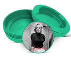 Green Marilyn Monroe Signature Snus Storage Case