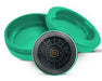 Green Elemental Spiral Wing Sigil Snus Storage Case