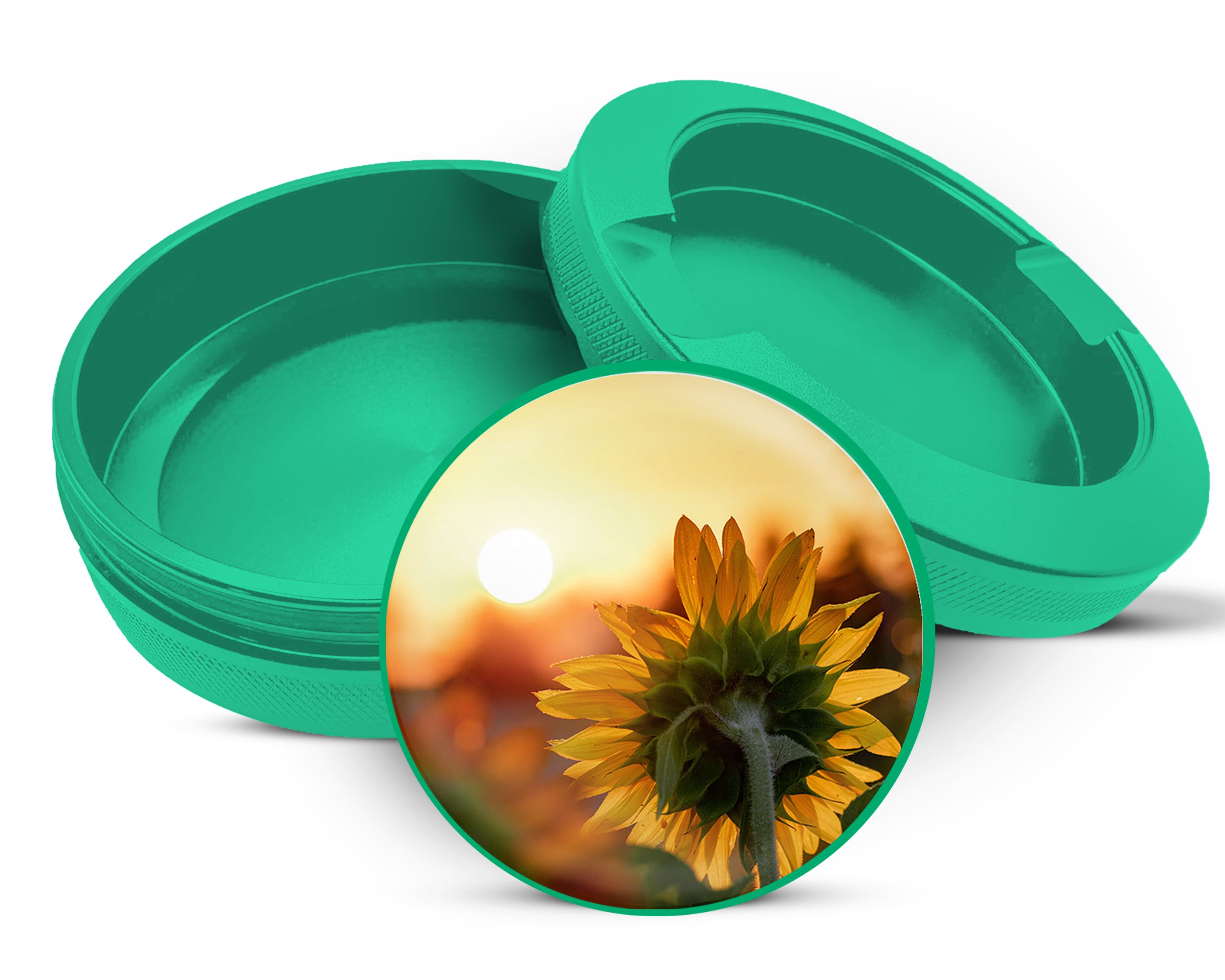 Green Sunflower Snus Storage Case