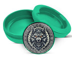 Green Giant Norse Wolf Fenrir Snus Storage Case