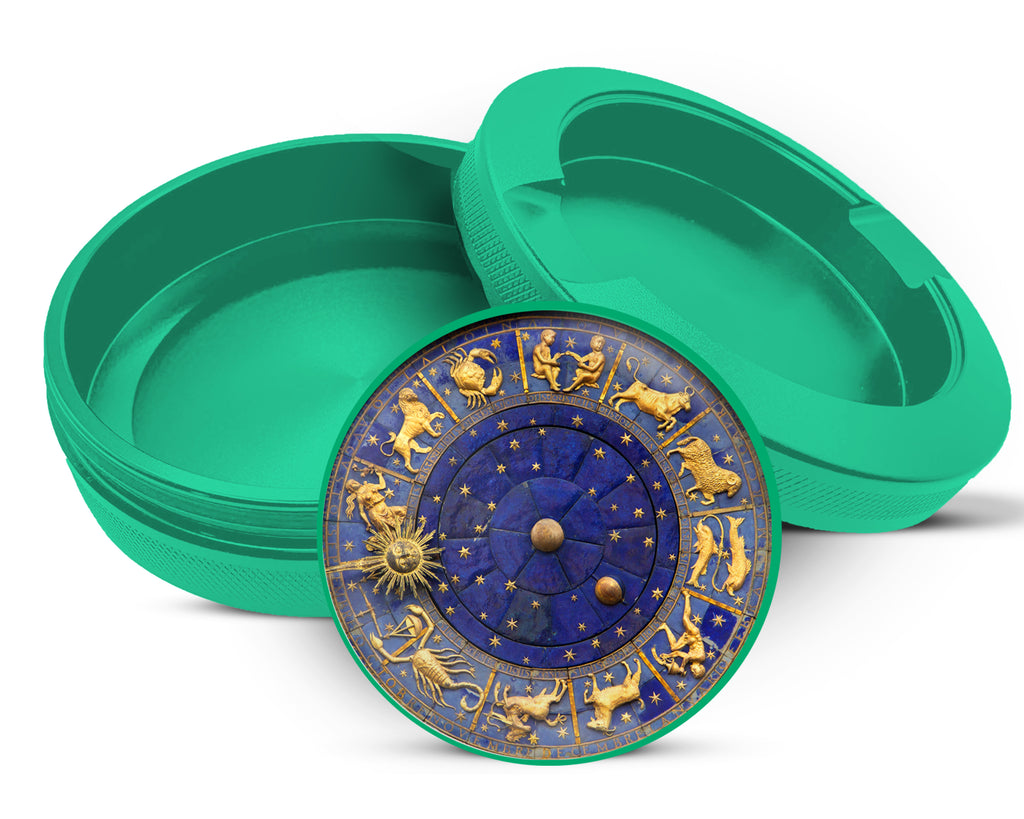Green Zodiac Astrology, Signs Of The Zodiac Snus Storage Case