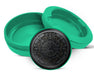 Green Occult Timekeeper Alchemy Seal Snus Storage Case