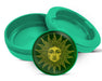 Green Golden Intricate Sun Zyn Storage Case