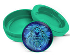 Green Leo Zodiac Astrology Snus Storage Case