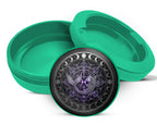 Green Mystic Pisces Moon Mandala Snus Storage Case