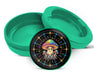 Green Trippy Rainbow Mushroom Crew Zyn Storage Case