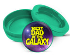 Green Best Dad In The Galaxy Snus Storage Case