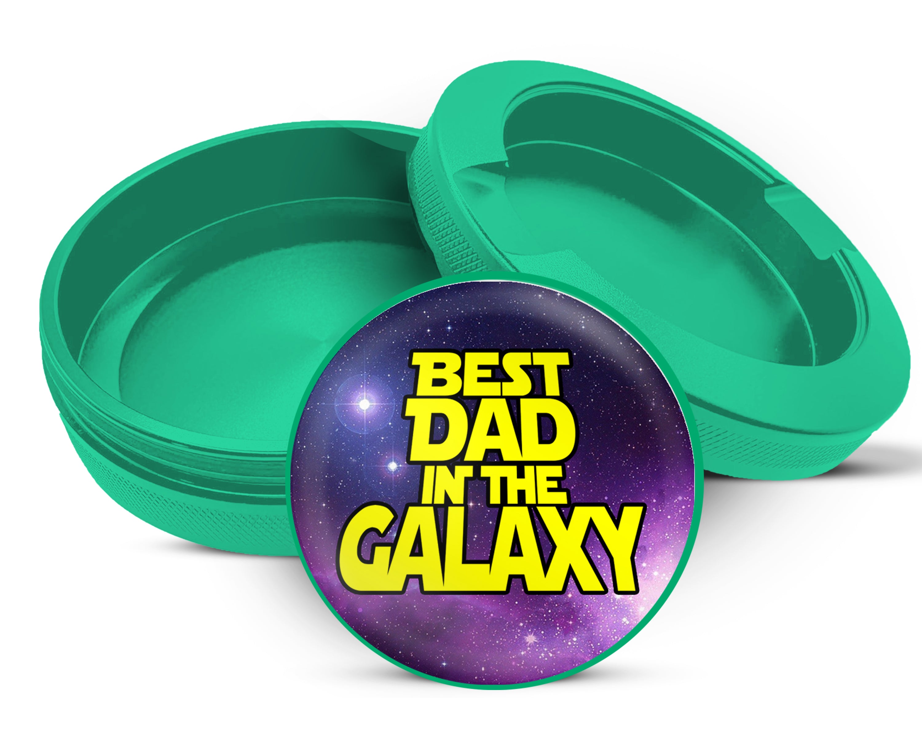 Green Best Dad In The Galaxy Snus Storage Case