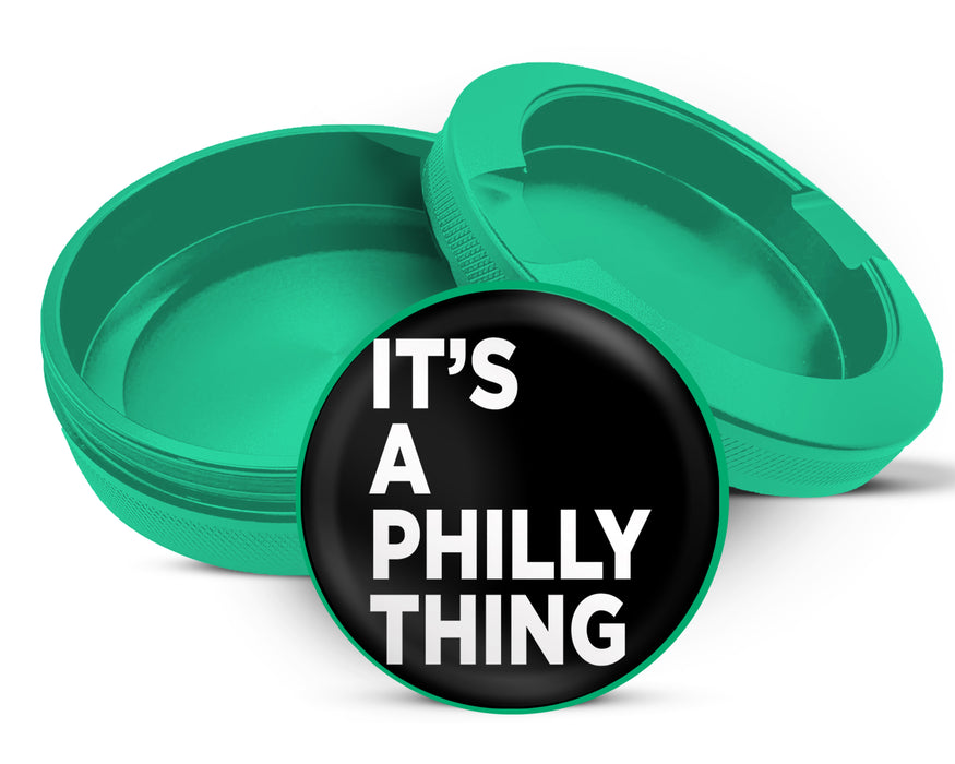 Green It's A Philly Thing Snus Storage Case