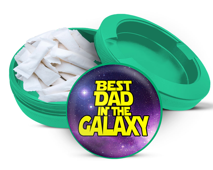 Green Best Dad In The Galaxy Zyn Storage Case