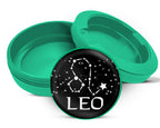 Green Leo, the Lion Zodiac Birth Sign Snus Storage Case